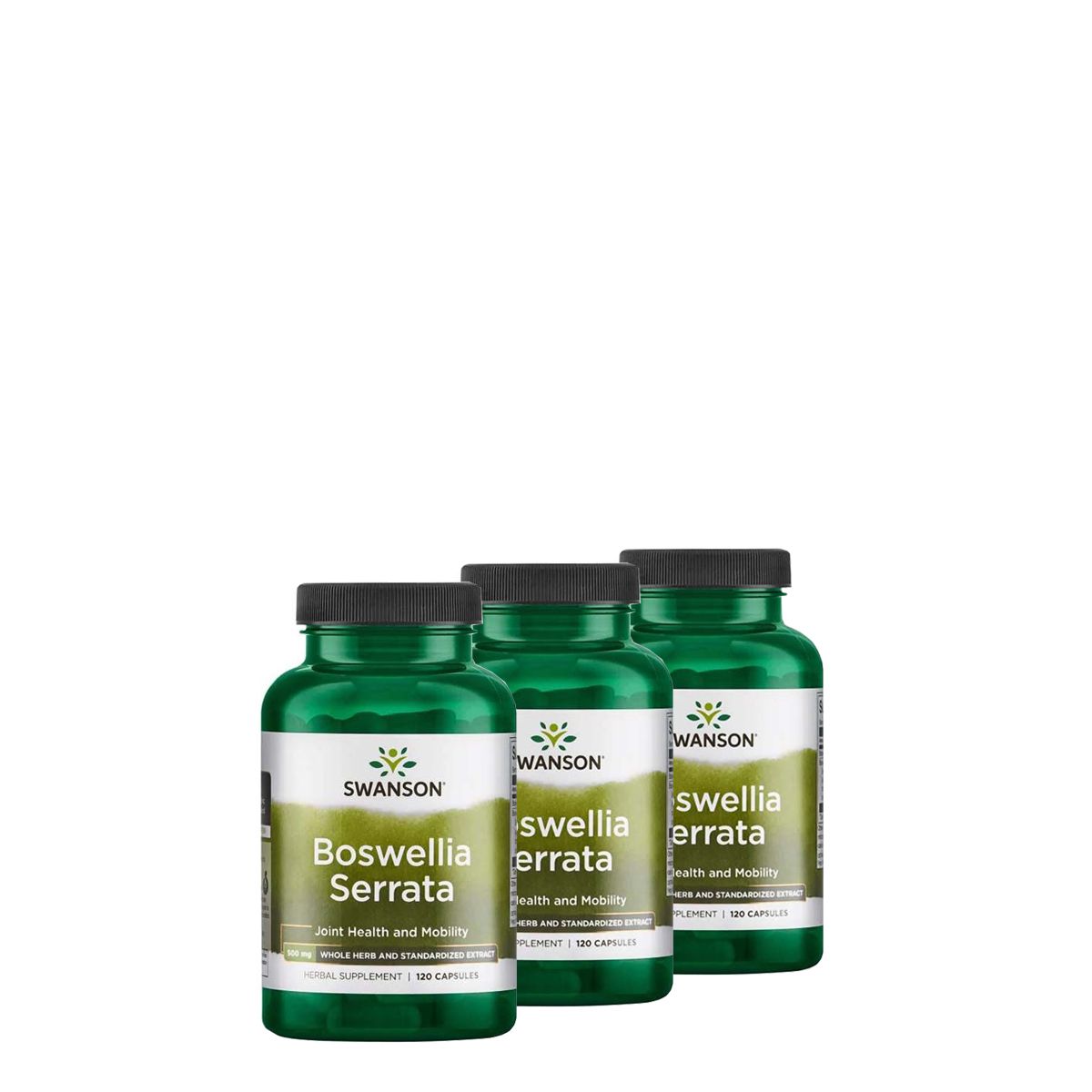 Boswellia serrata komplex 500 mg, Swanson Boswellia Serrata, 3x120 kapszula