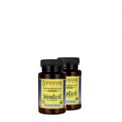 Szerves kötésű szelén, Swanson Selenoexcell, 2x60 kapszula