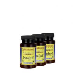 Szerves kötésű szelén, Swanson Selenoexcell, 3x60 kapszula