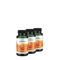 E-vitamin kevert tokoferolokkal, Swanson Vitamin E Mixed Tocopherols, 3x250 kapszula