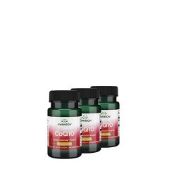 Q10 koenzim 30 mg, Swanson CoQ10, 3x60 kapszula