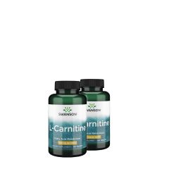 L-karnitin 500 mg, Swanson L-Carnitine, 2x100 tabletta