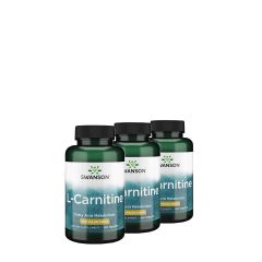 L-karnitin 500 mg, Swanson L-Carnitine, 3x100 tabletta