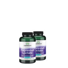 Magnézium laktát 84 mg, Swanson Magnesium Lactate, 2x120 kapszula