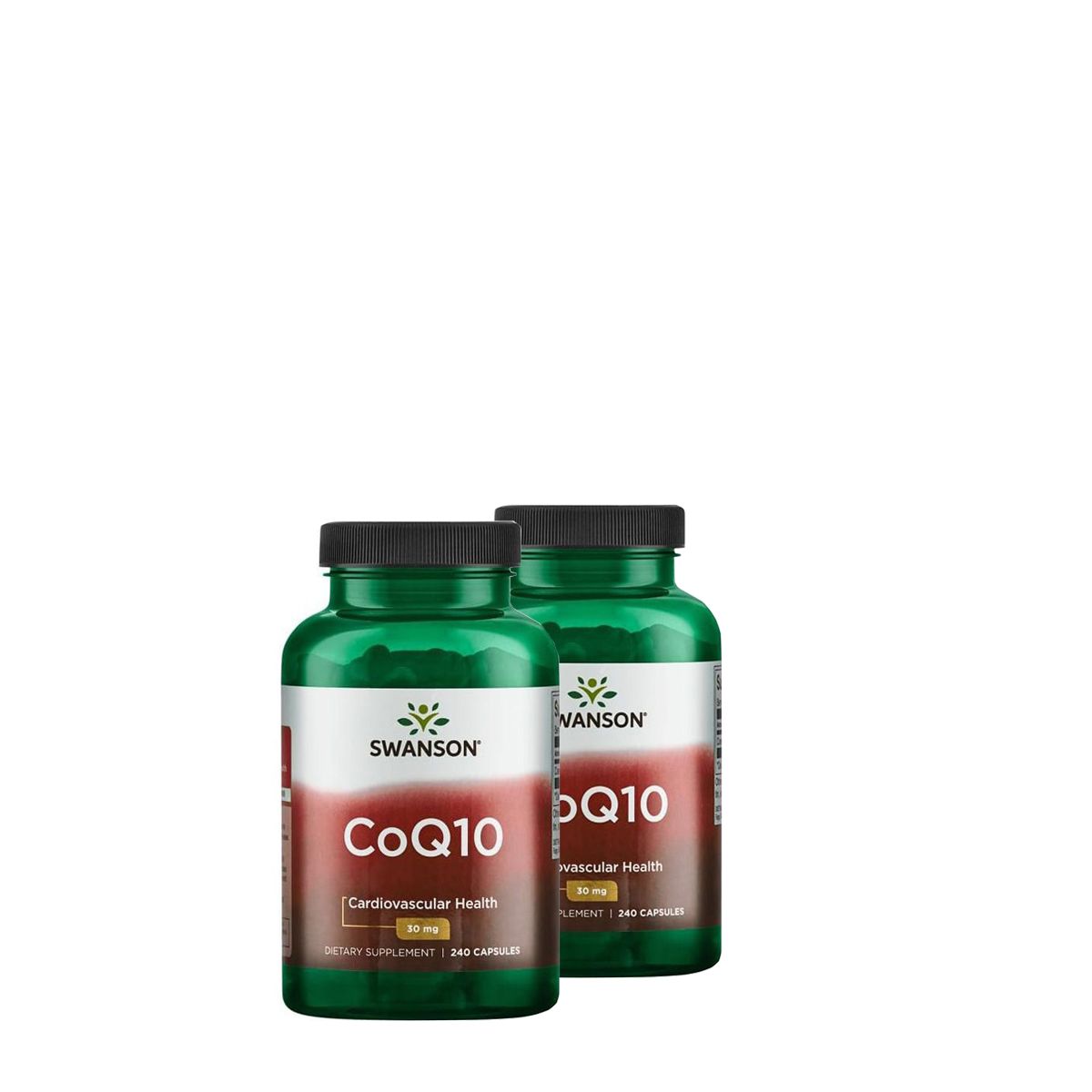 Q10 koenzim 30 mg, Swanson CoQ10, 2x240 kapszula