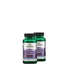 Ásványianyag komplex citrát formában, Swanson Mineral Citrate Complex, 2x60 kapszula