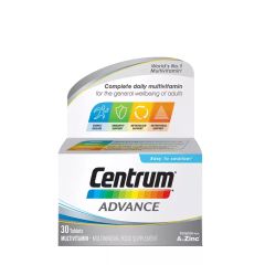 Centrum  Advanced - Multivitamin felnőtteknek - 30 tabletta