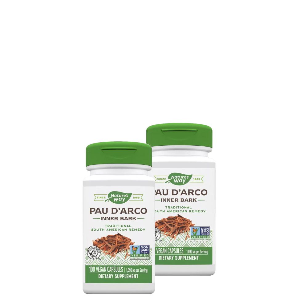 Pau d’Arco Inner Bark, Nature's Way Pau d’Arco Inner Bark 1,090 mg, 2x180 kapszula Pau d’Arco Inner Bark, Nature's Way Pau d’Arco Inner Bark 1,090 mg, 2x180 kapszula