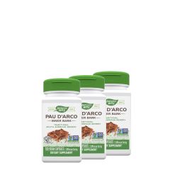 Pau d’Arco Inner Bark, Nature's Way Pau d’Arco Inner Bark 1,090 mg, 3x180 kapszula