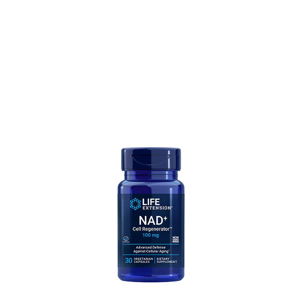 Sejtenergia Támogató NAD+ 100 mg, Life Extension NAD+ Cell Regenerator, 30 kapszula