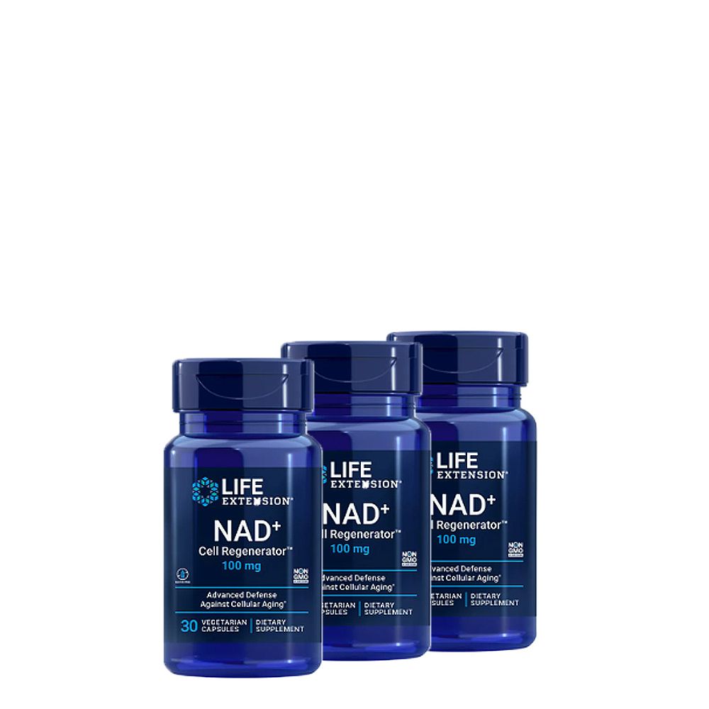 Sejtenergia Támogató NAD+ 100 mg, Life Extension NAD+ Cell Regenerator, 3x30 kapszula Sejtenergia Támogató NAD+ 100 mg, Life Extension NAD+ Cell Regenerator, 3x30 kapszula