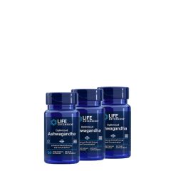 Optimalizált Ashwagandha, Life Extension Optimized Ashwagandha, 3x60 kapszula
