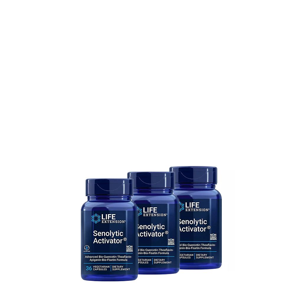 Szenolitikus Aktivátor, Life Extension Senolytic Activator, 3x36 kapszula