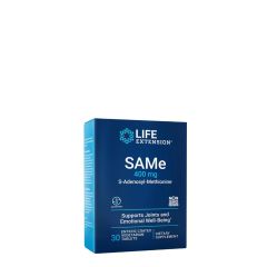 S-adenozil-metionin 400 mg, Life Extension SAMe, 30 tabletta