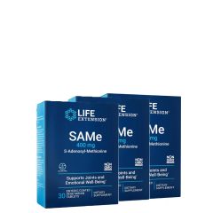 S-adenozil-metionin 400 mg, Life Extension SAMe, 3x30 tabletta