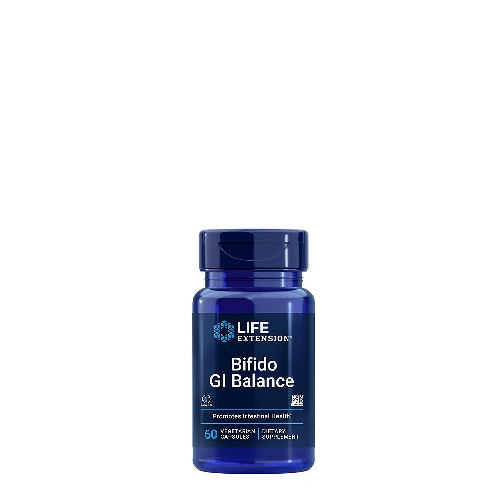 Emésztés Támogatása, Life Extension Bifido GI Balance, 60 kapszula Emésztés Támogatása, Life Extension Bifido GI Balance, 60 kapszula
