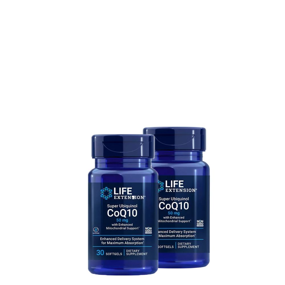 Ubikvinol Q10 50 mg,Life Extension Super Ubiquinol CoQ10, 2x30 lágykapszula Ubikvinol Q10 50 mg,Life Extension Super Ubiquinol CoQ10, 2x30 lágykapszula