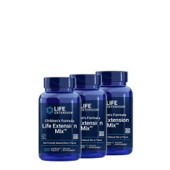 Gyermek Multivitamin, Life Extension Children's Formula Life Extension Mix, 3x120 rágótabletta