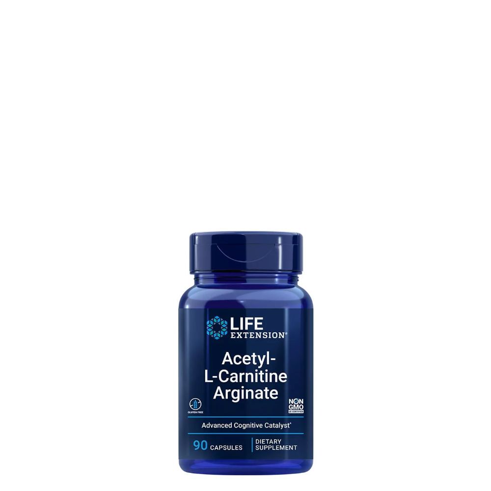 Acetil-l-karnitin Arginát, Life Extension Acetyl-L-Carnitine Arginate, 90 kapszula Acetil-l-karnitin Arginát, Life Extension Acetyl-L-Carnitine Arginate, 90 kapszula