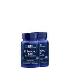 Szexuális egészség 50 feletti Nőknek, Life Extension Enhanced Sex for Women 50+, 2x90 kapszula