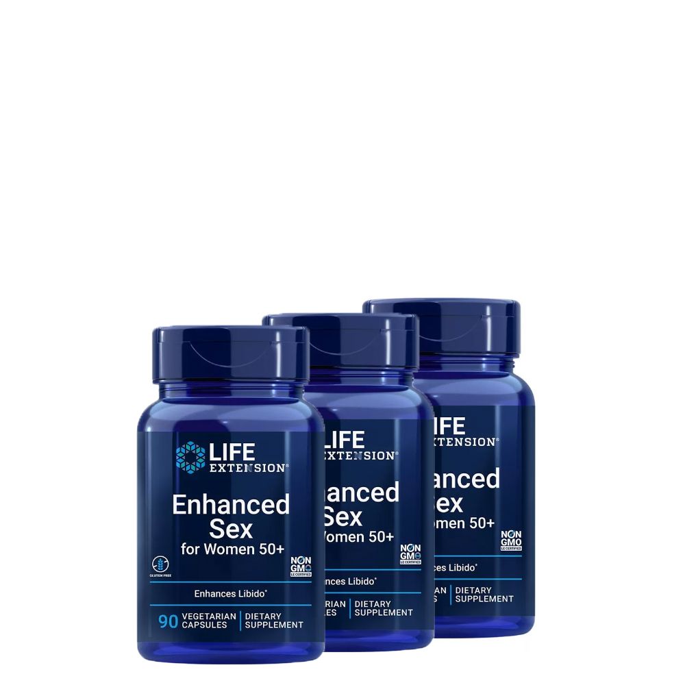 Szexuális egészség 50 feletti Nőknek, Life Extension Enhanced Sex for Women 50+, 3x90 kapszula Szexuális egészség 50 feletti Nőknek, Life Extension Enhanced Sex for Women 50+, 3x90 kapszula