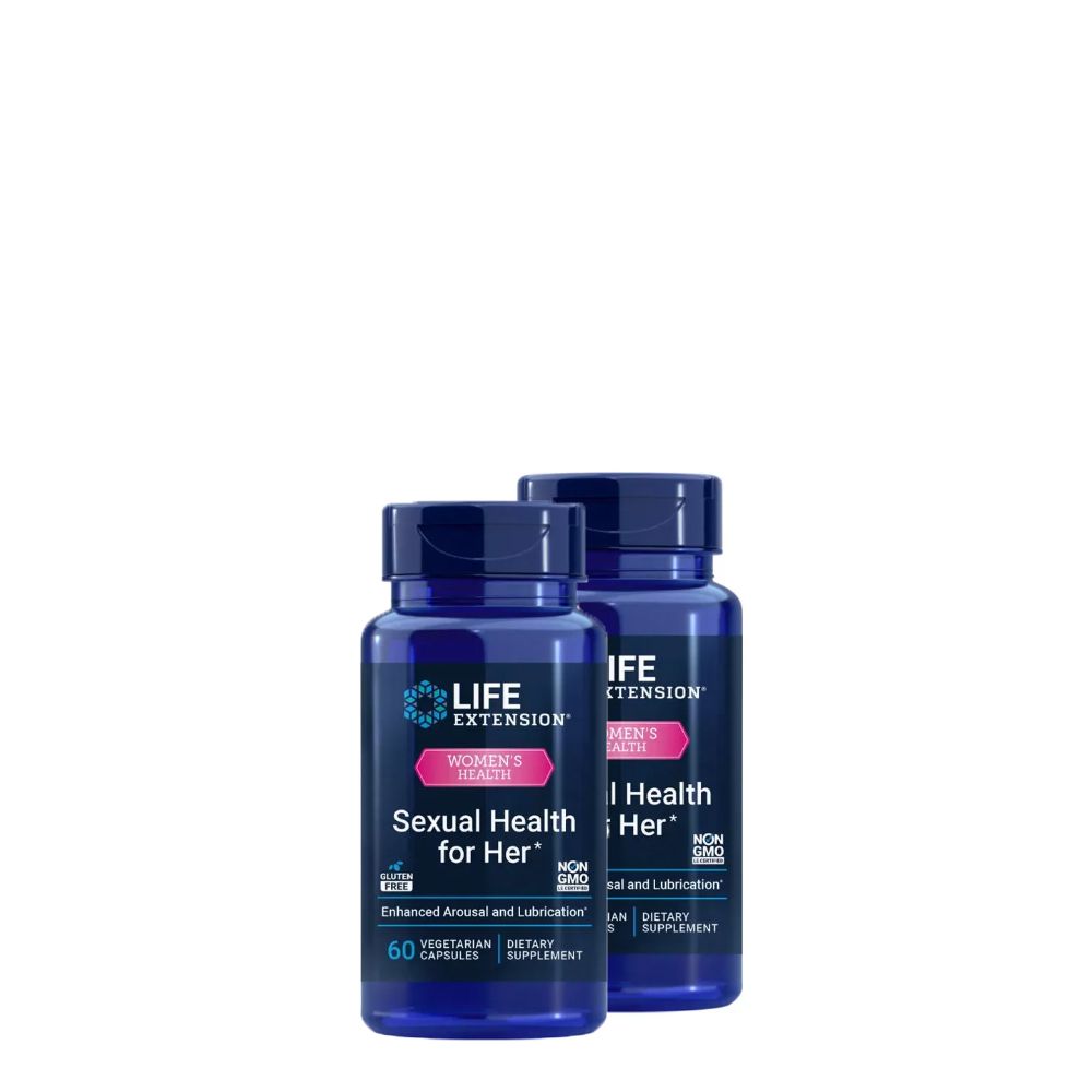Női Szexuális egészség, Life Extension Sexual Health for Her, 2x60 kapszula Női Szexuális egészség, Life Extension Sexual Health for Her, 2x60 kapszula