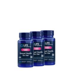 Női Szexuális egészség, Life Extension Sexual Health for Her, 3x60 kapszula