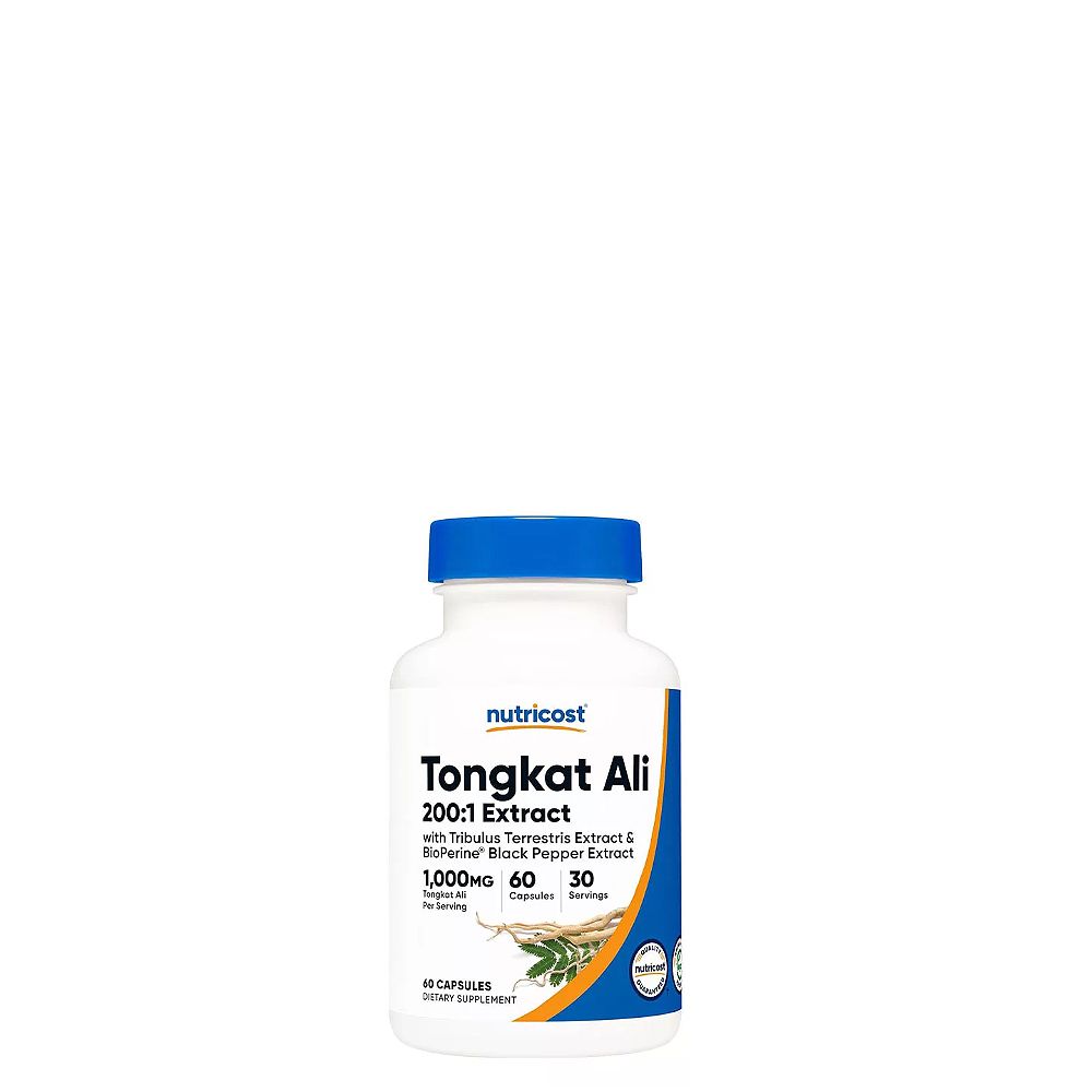 Férfi Teljesítmény Támogató, Nutricost Tongkat Ali 1.000 mg, 60 kapszula Férfi Teljesítmény Támogató, Nutricost Tongkat Ali 1.000 mg, 60 kapszula