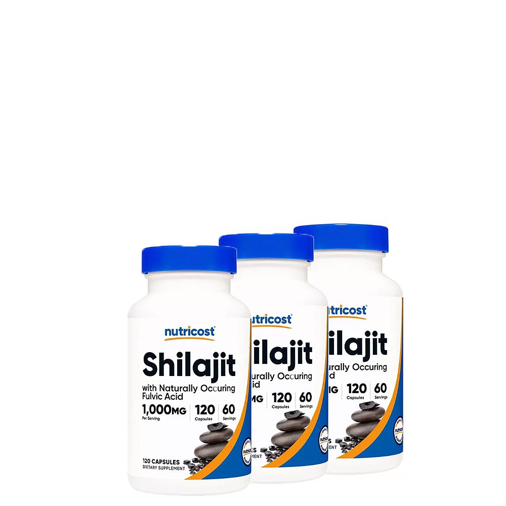 Vitalitás és Teljesítményfokozó, Nutricost Shilajit 1.000 mg , 3x120 kapszula Vitalitás és Teljesítményfokozó, Nutricost Shilajit 1.000 mg , 3x120 kapszula