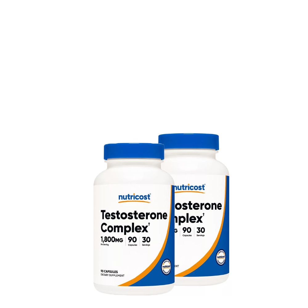 Tesztoszteron Komplex 1800 mg, Nutricost Testosterone Complex, 2x90 kapszula Tesztoszteron Komplex 1800 mg, Nutricost Testosterone Complex, 2x90 kapszula