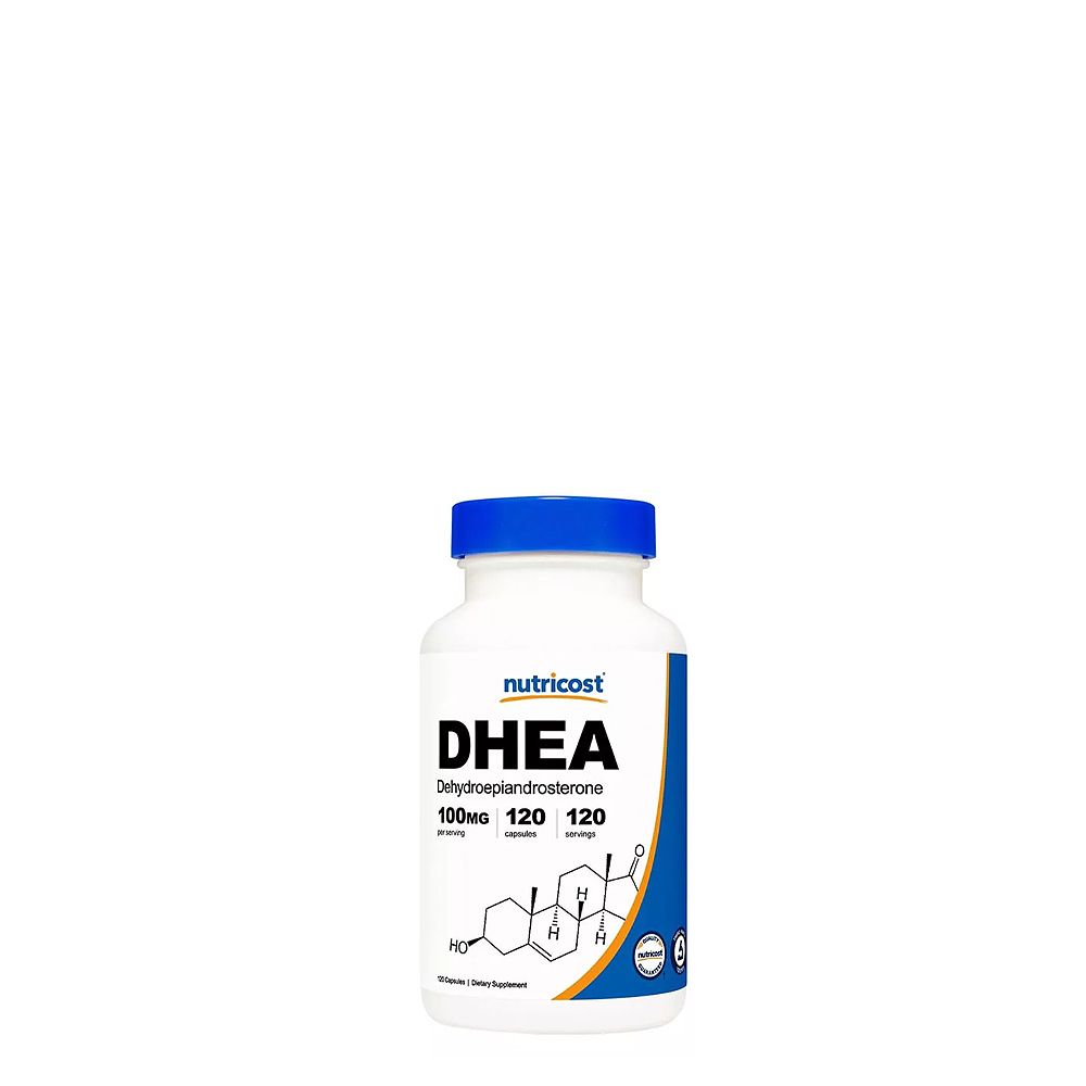 Öregedésgátló DHEA 100 mg, Nutricost DHEA, 120 kapszula Öregedésgátló DHEA 100 mg, Nutricost DHEA, 120 kapszula