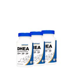 Öregedésgátló DHEA 100 mg, Nutricost DHEA, 3x120 kapszula