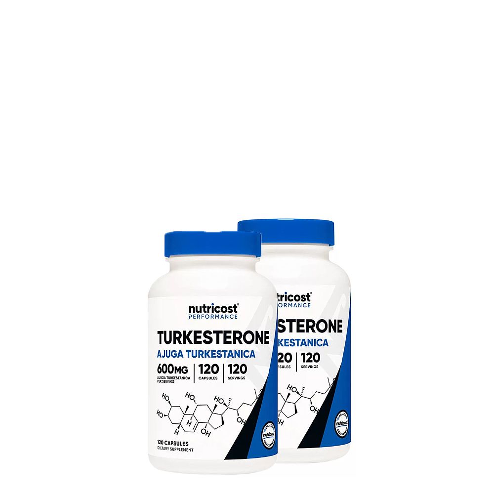 Turkeszteron 600 mg, Nutricost Turkesterone, 2x120 kapszula Turkeszteron 600 mg, Nutricost Turkesterone, 2x120 kapszula
