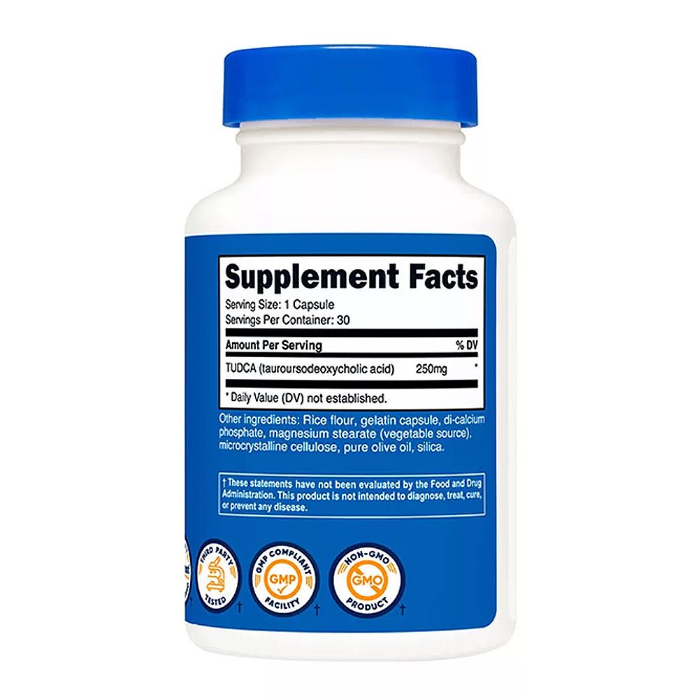 Máj Egészsésge, Nutricost Tudca 250 mg, 30 kapszula Máj Egészsésge, Nutricost Tudca 250 mg, 30 kapszula