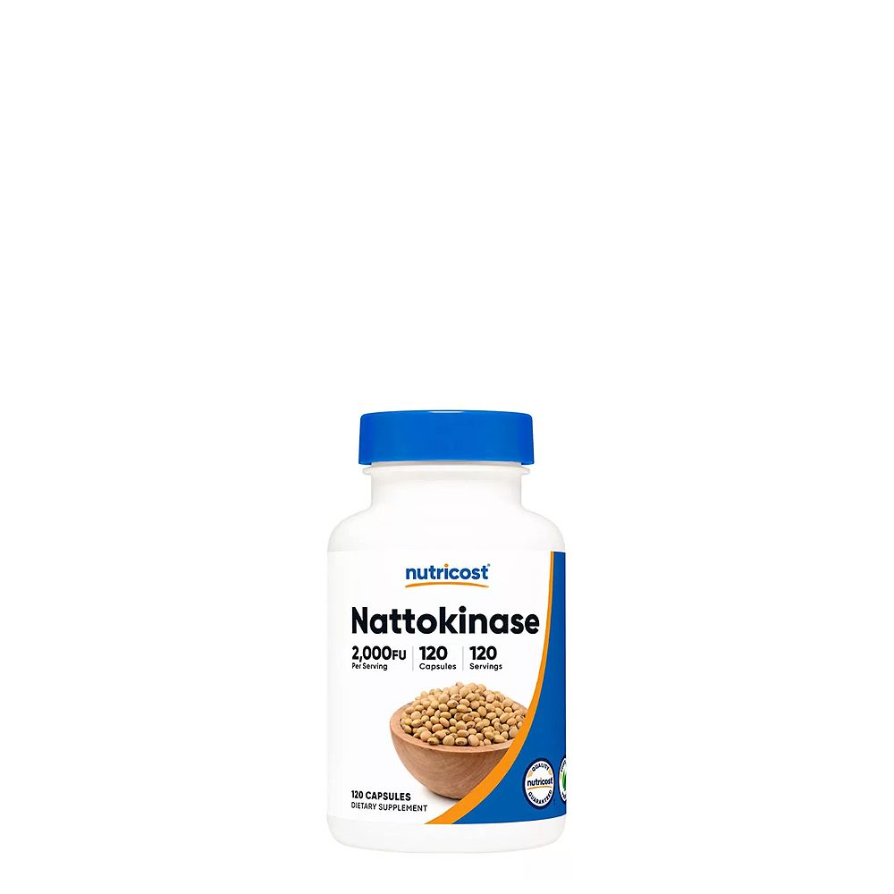Nattokináz 2.000 FU, Nutricost Nattokinase, 120 kapszula Nattokináz 2.000 FU, Nutricost Nattokinase, 120 kapszula
