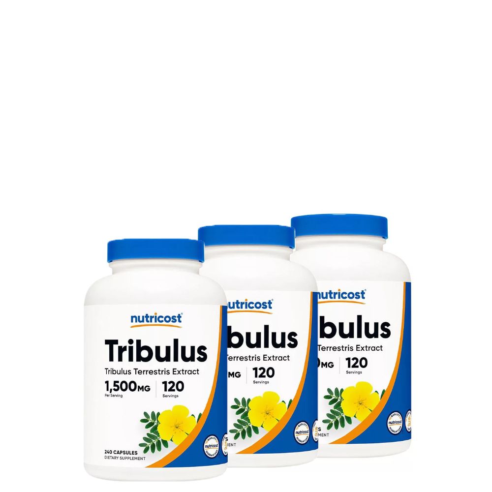 Férfi teljesítmény fokozó, Nutricost Tribulus 1500 mg, 3x240 kapszula Férfi teljesítmény fokozó, Nutricost Tribulus 1500 mg, 3x240 kapszula