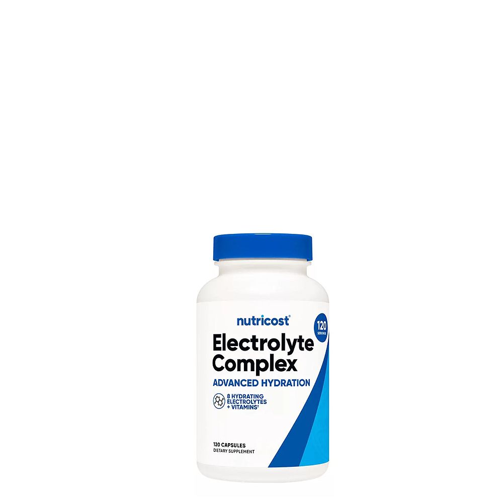 Elektrolit Komplex 900 mg, Nutricost  Electrolyte Complex, 120 kapszula