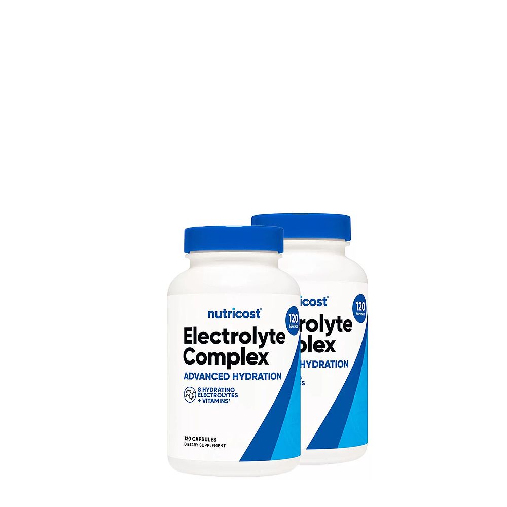 Elektrolit Komplex 900 mg, Nutricost  Electrolyte Complex, 2x120 kapszula