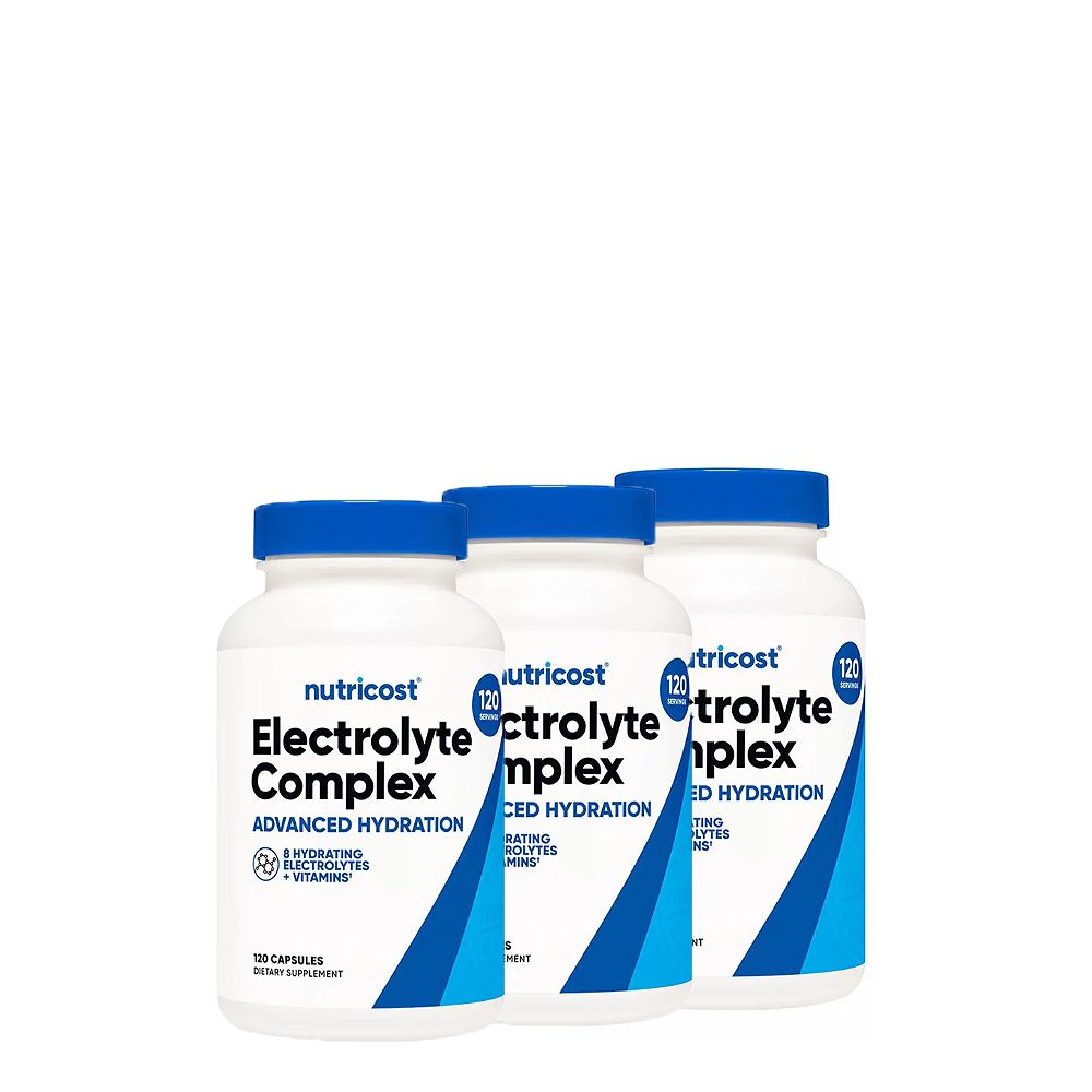 Elektrolit Komplex 900 mg, Nutricost Electrolyte Complex, 3x120 kapszula Elektrolit Komplex 900 mg, Nutricost Electrolyte Complex, 3x120 kapszula