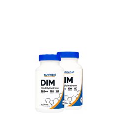 Diindolil-Metán 300 mg, Nutricost DIM, 2x120 kapszula