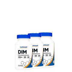 Diindolil-Metán 300 mg, Nutricost DIM, 3x120 kapszula
