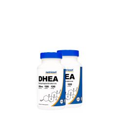 Öregedésgátló DHEA 50 mg, Nutricost DHEA, 2x120 kapszula