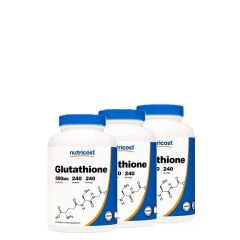 Glutation 500 mg, Nutricost Glutathione, 3x240 kapszula