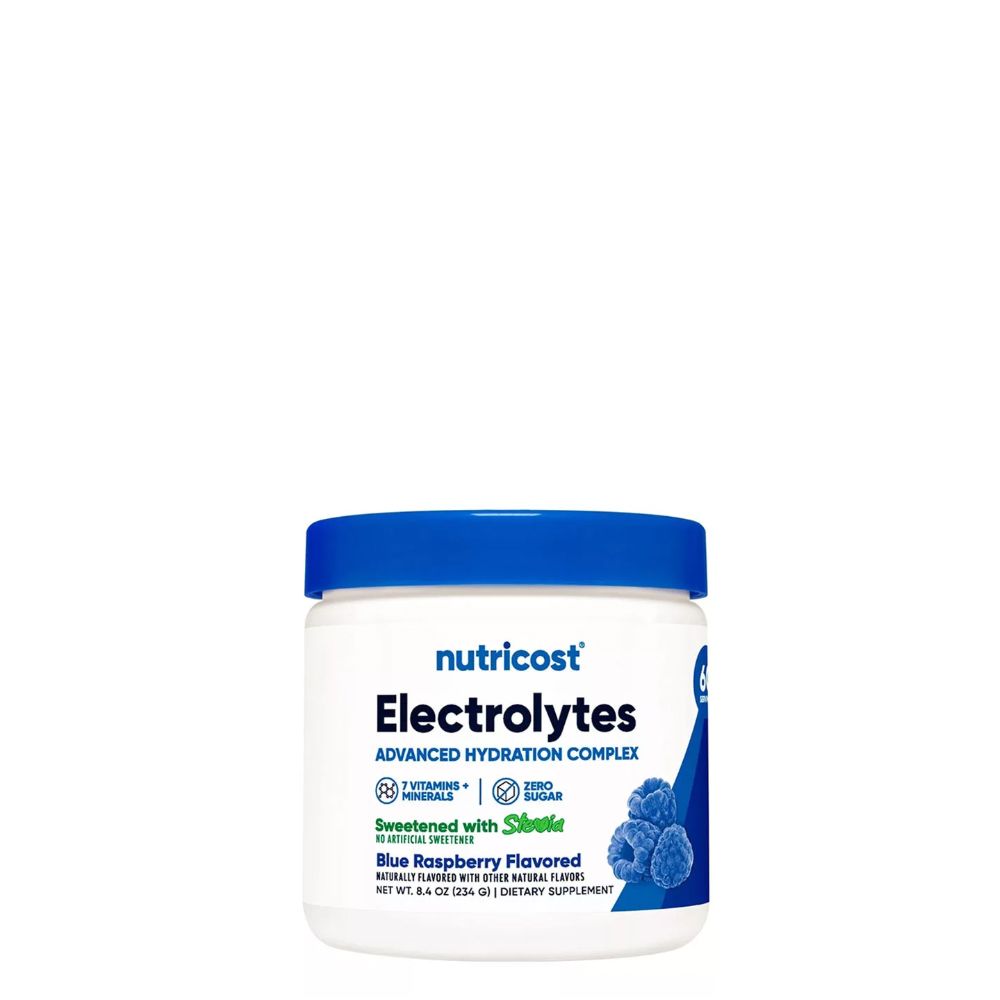 Elektrolit Komplex kékmálna ízben , Nutricost Electrolytes Complex, 234 g Elektrolit Komplex kékmálna ízben , Nutricost Electrolytes Complex, 234 g
