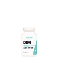 DIM Kálicummal és Dong Quai, Nutricost DIM for Women 400 mg, 120 kapszula