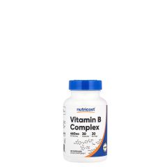 B-Komplex, Nutricost Vitamin B Complex, 30 kapszula