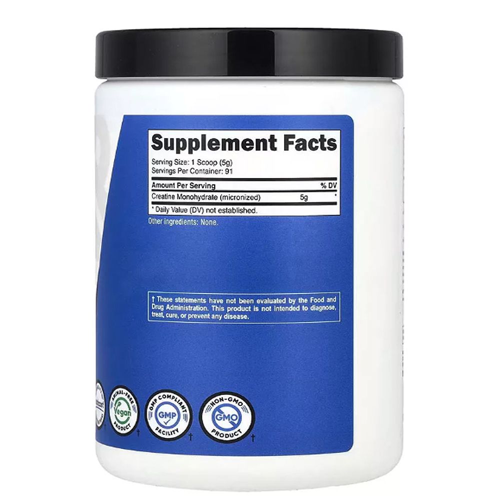 Kreatin Monohidrát, Nutricost Creatine Monohydrate Powder, 453 g Kreatin Monohidrát, Nutricost Creatine Monohydrate Powder, 453 g