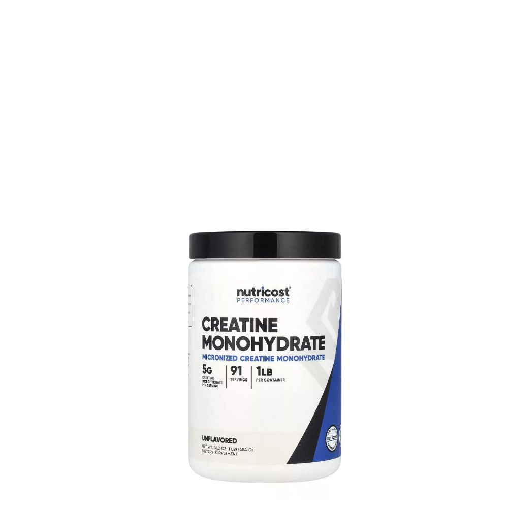 Kreatin Monohidrát, Nutricost Creatine Monohydrate Powder, 453 g Kreatin Monohidrát, Nutricost Creatine Monohydrate Powder, 453 g