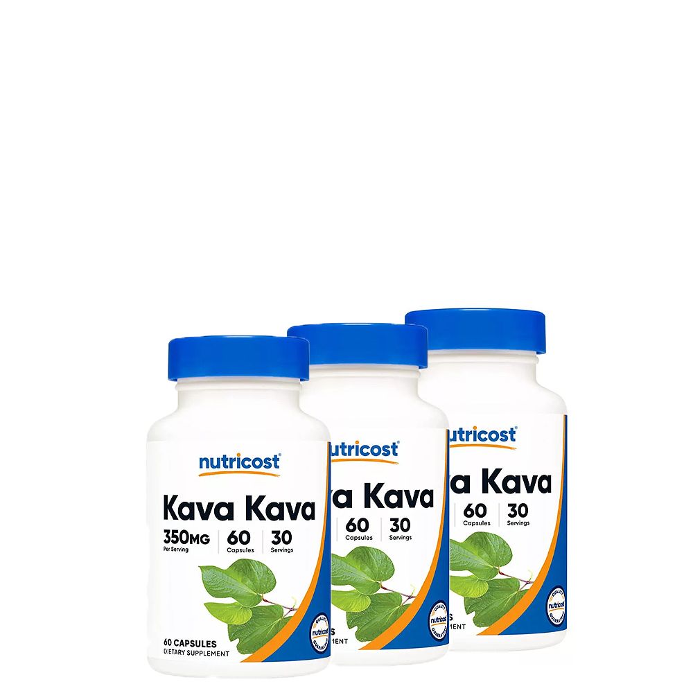 Kava Kava 200 mg, Nutricost Kava Kava , 3x60 kapszula Kava Kava 200 mg, Nutricost Kava Kava , 3x60 kapszula