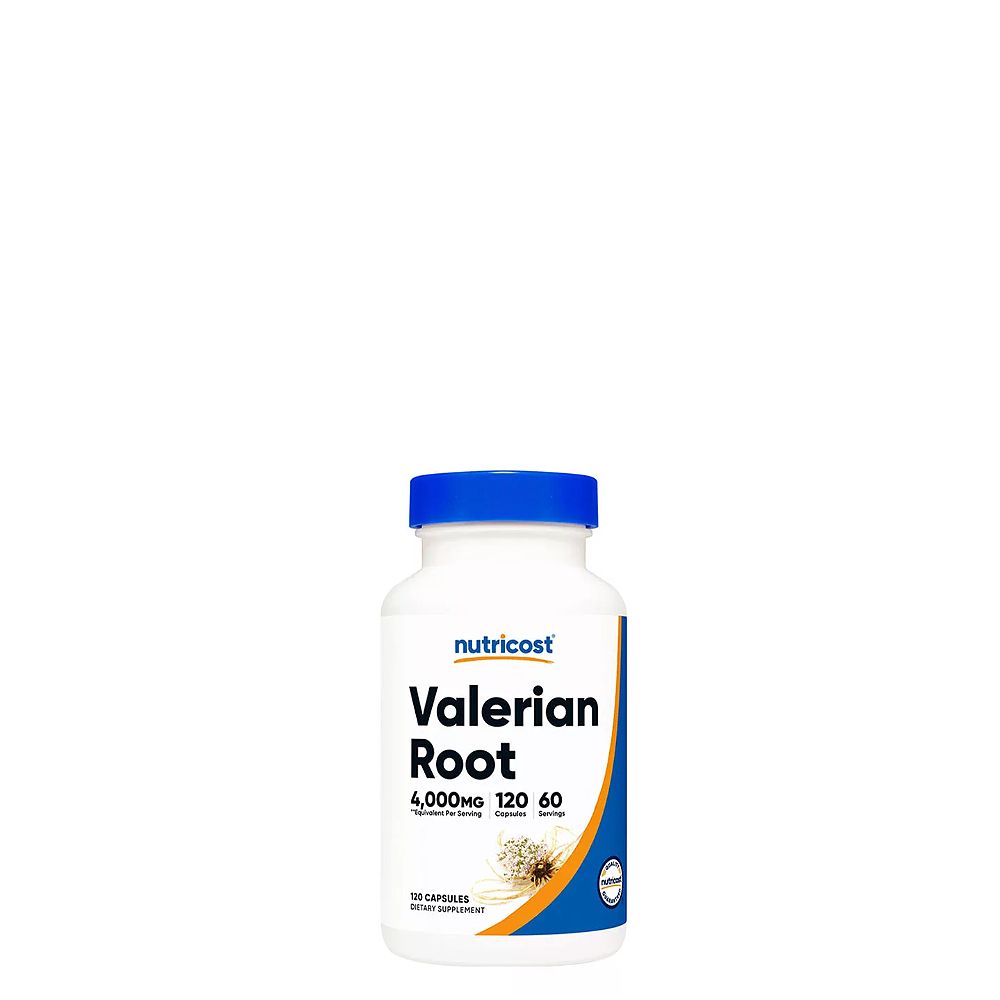 Valeriana gyökér 4.000 mg, Nutricost Valerian Root, 120 kapszula Valeriana gyökér 4.000 mg, Nutricost Valerian Root, 120 kapszula